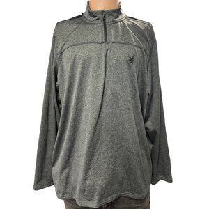 Spyder Active Men's Gray Pullover Sweater Long Sleeve Size L SKU 3650